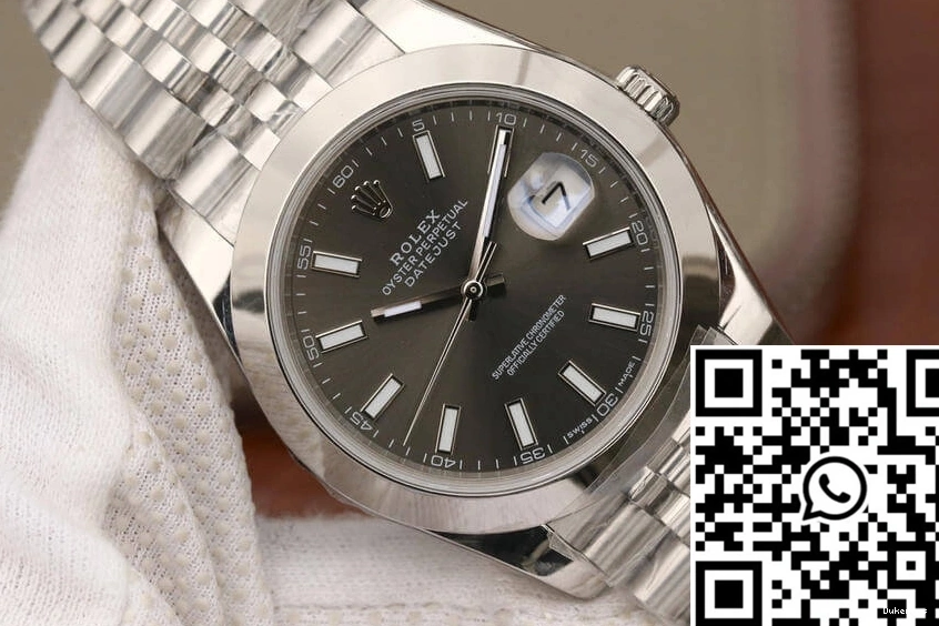 Datejust Factory Rolex Grey EW Popular M126300-0008 761 Dial 0711